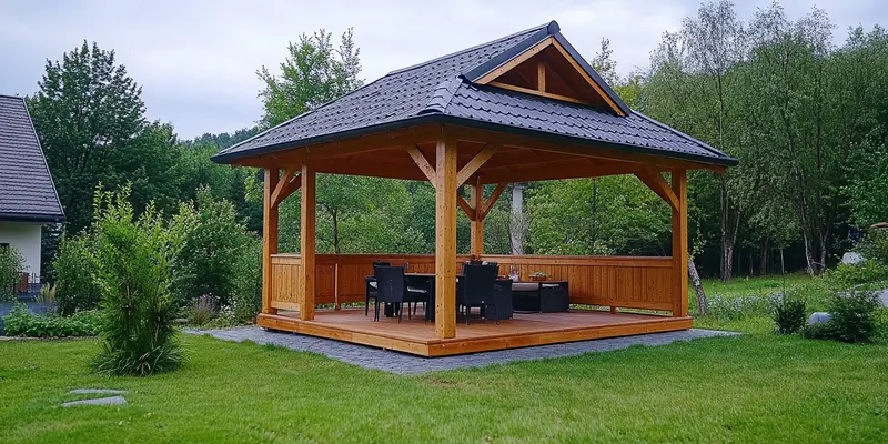 Altany jak ozdobić pawilon ogrodowy?