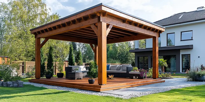 Co na daszek altany?