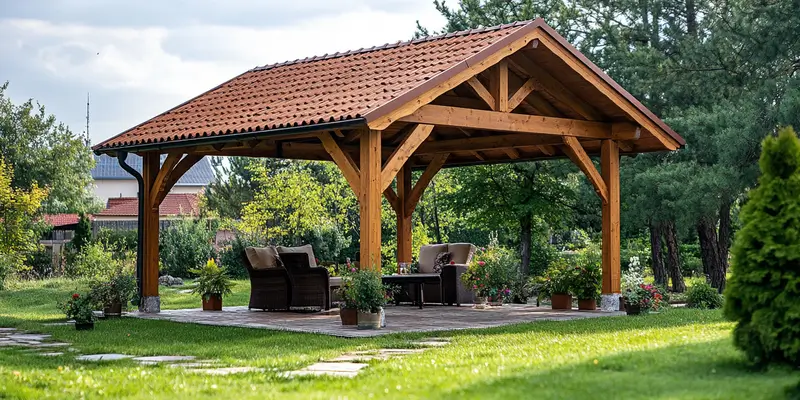 Jaka wysokość altany?