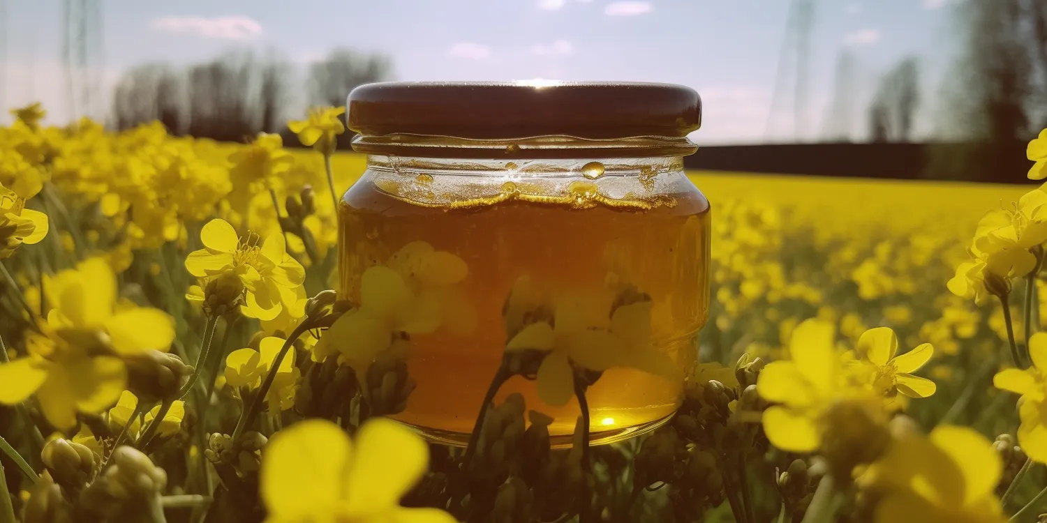 Miód malinowy a cukier