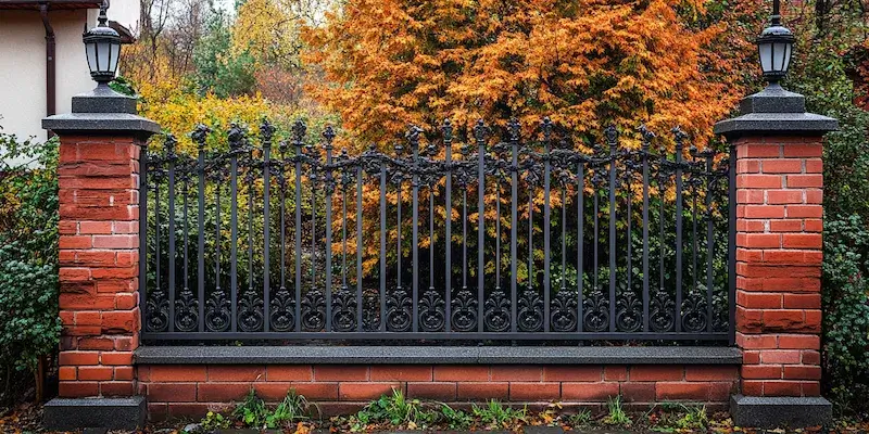 Polnische Gartenzäune