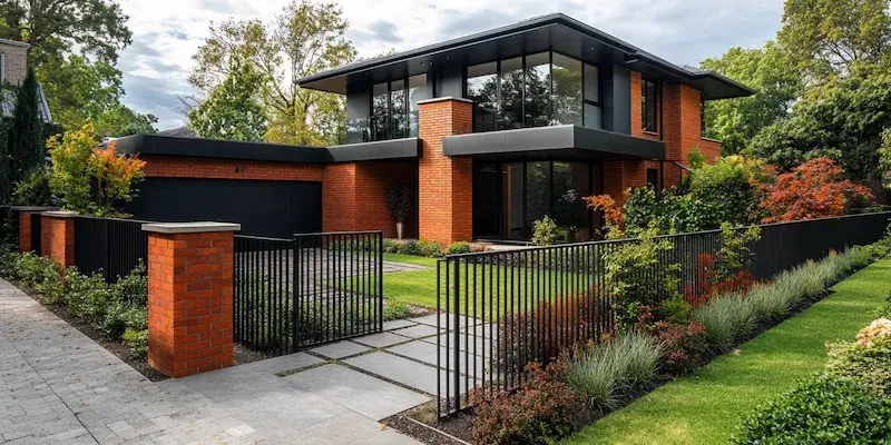 Alu Sichtschutzzaun aus Polen