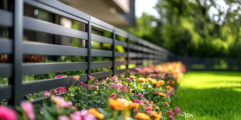 Sichtschutzzaun aus Polen mit Montage