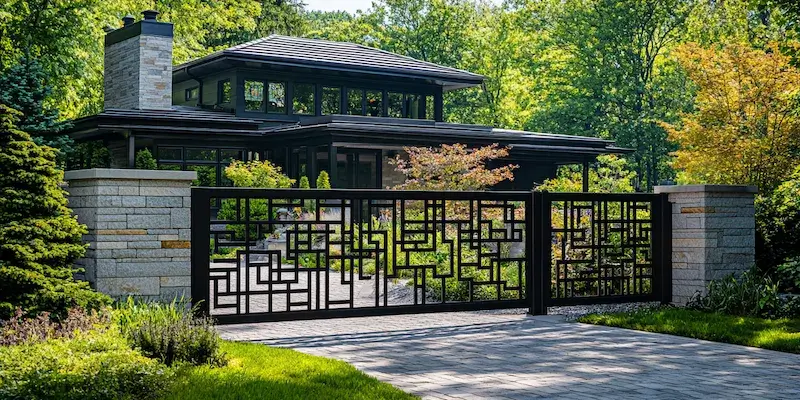 Z&auml;une aus Polen Wedel