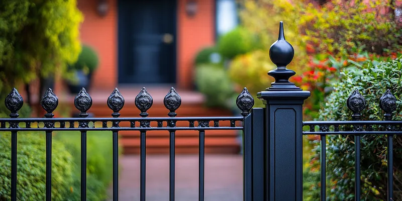 Gartenzaun Metall Polen