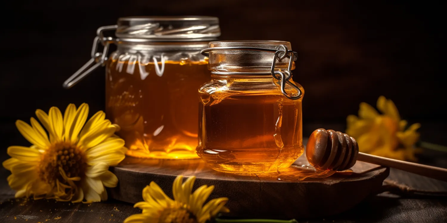 Zdrowy miód wrzosowy