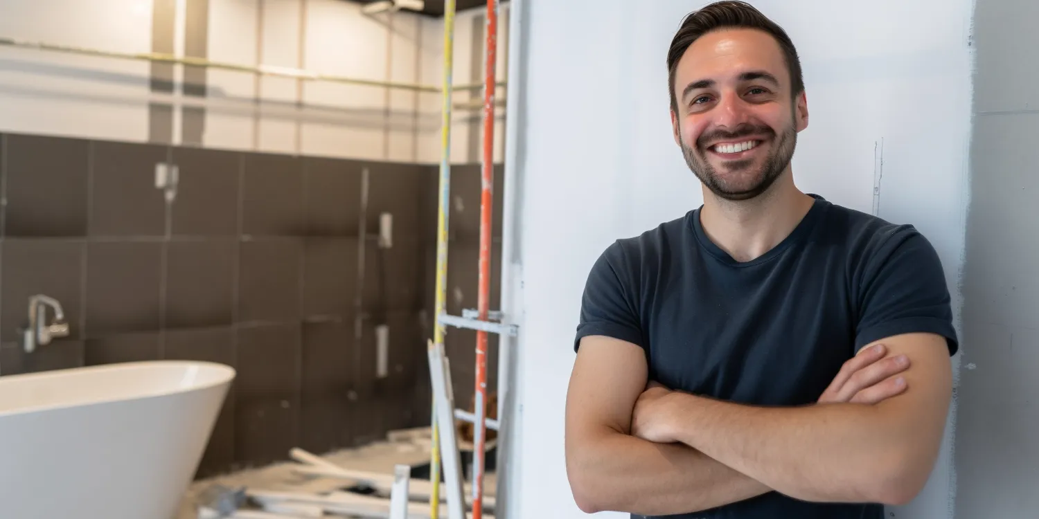 Prace remontowe - demontaż starych płytek