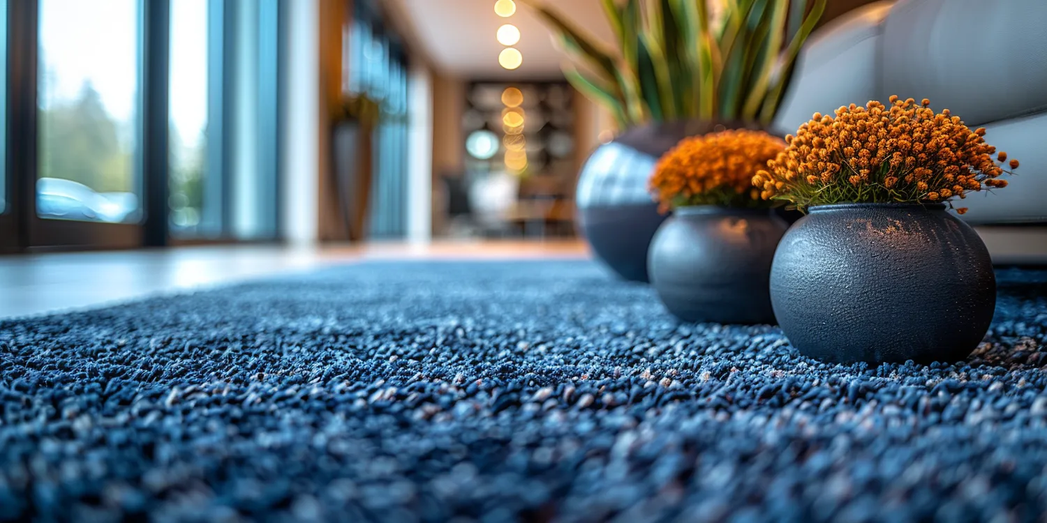 Wszechobecne plamy na wykładzinie biurowej